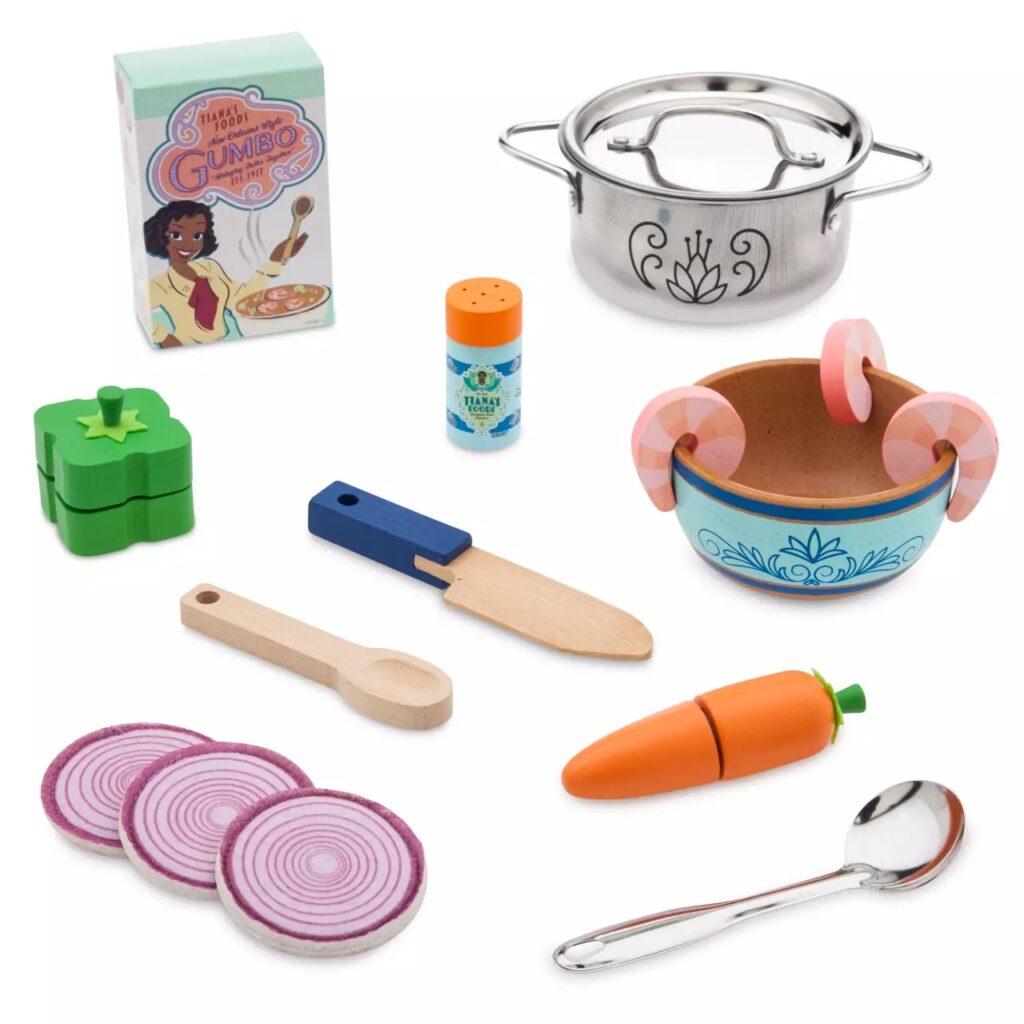 Tiana Cooking Play Set – Tiana's Bayou Adventure - Contents