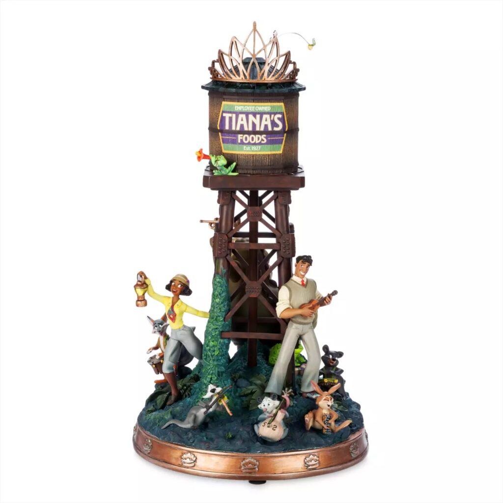 Tiana's Bayou Adventure Light-Up Musical Water Tower Figure