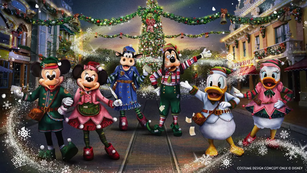 2024 Holiday Season at the Disneyland Resort Arrives in November - New Character Costumes