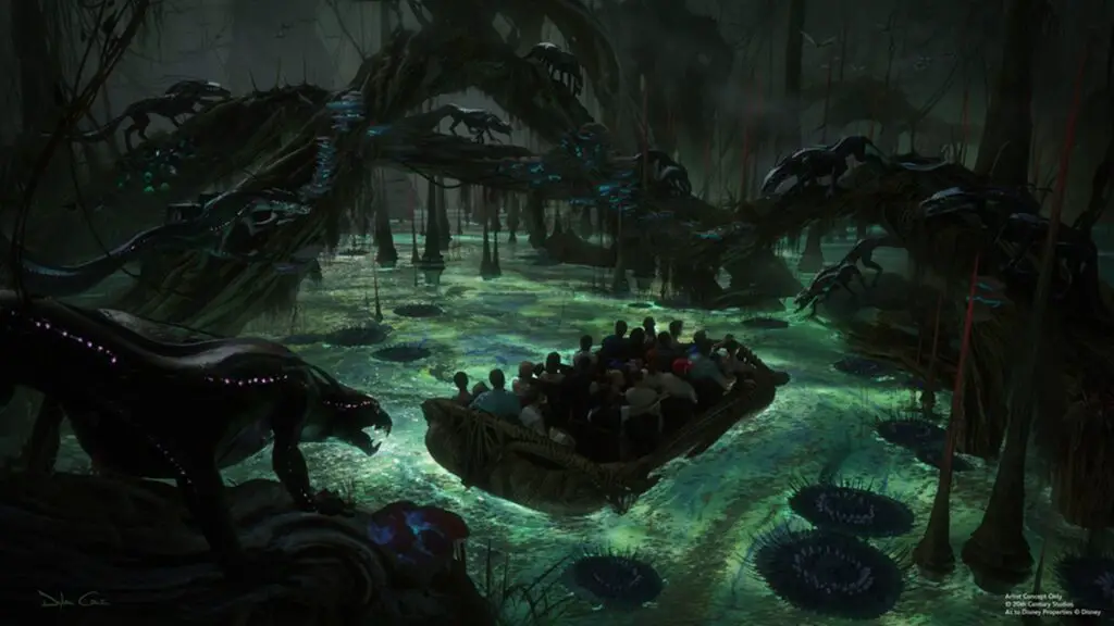 New Avatar-Themed Attraction – Dark Swamp