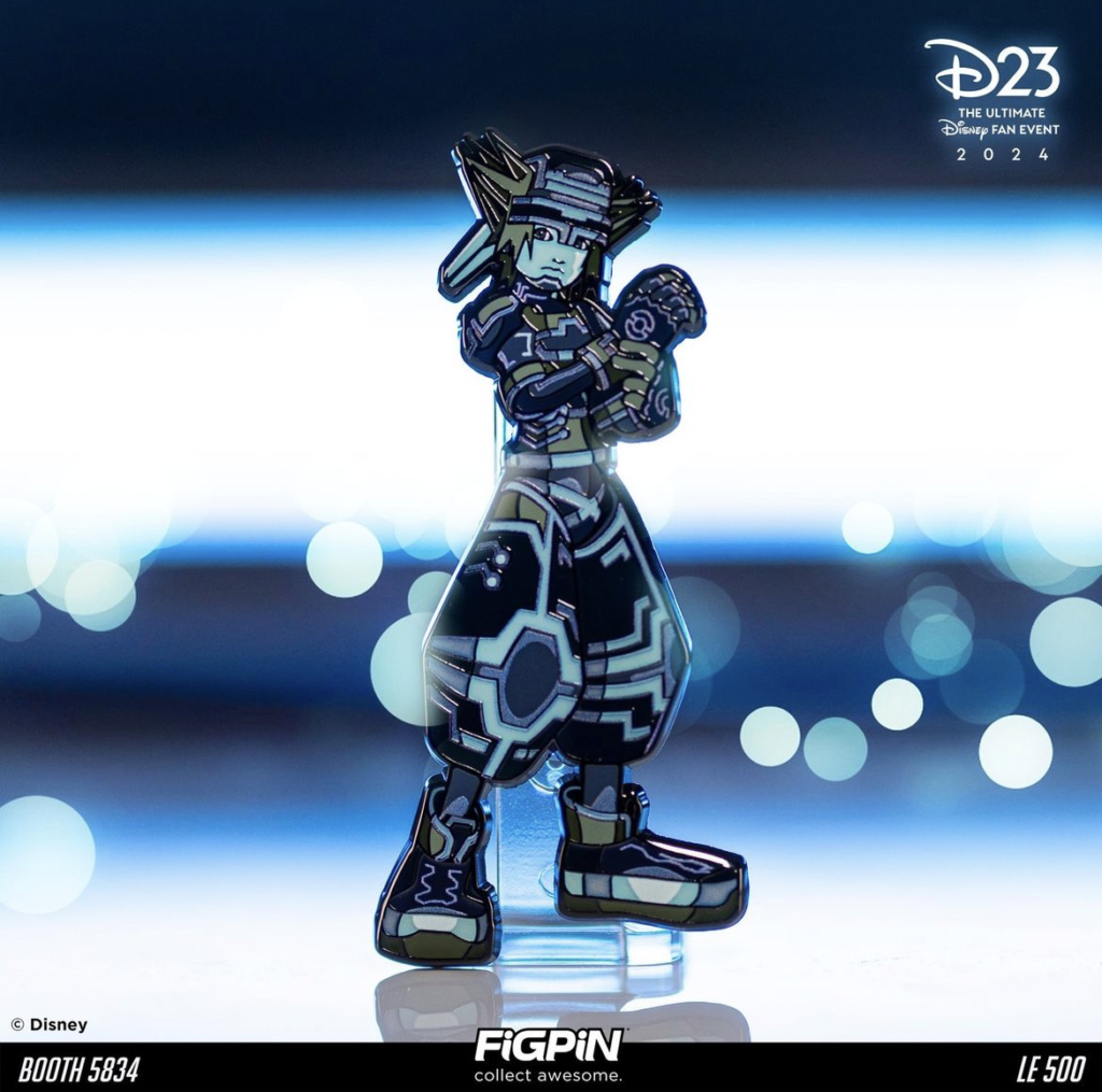 D23 FiGPiN Exclusives Disney Kingdom Hearts Sora Glow-in-the-Dark