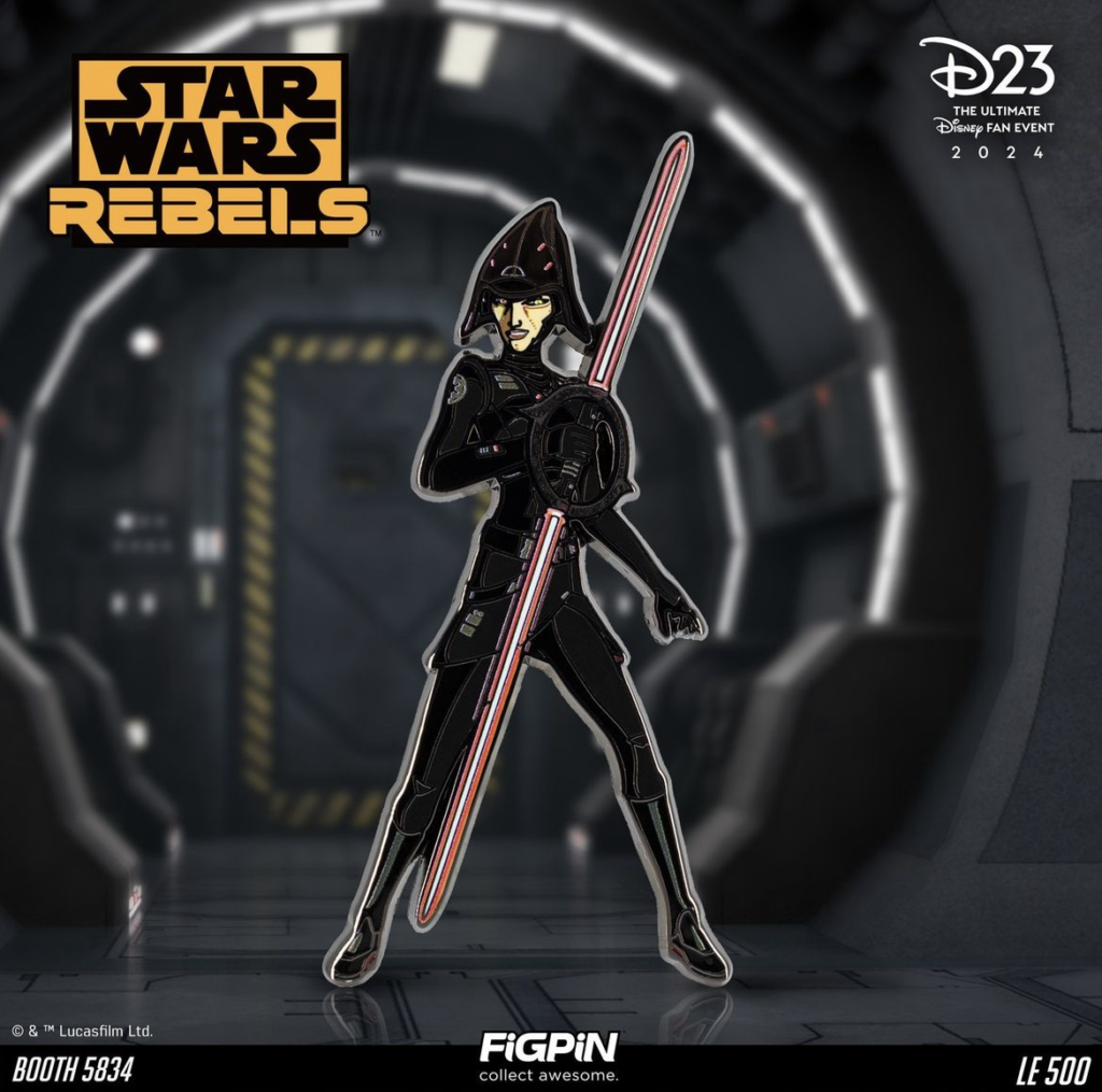 D23 FiGPiN Exclusives STAR WARS REBELS Seven Sister Inquisitor