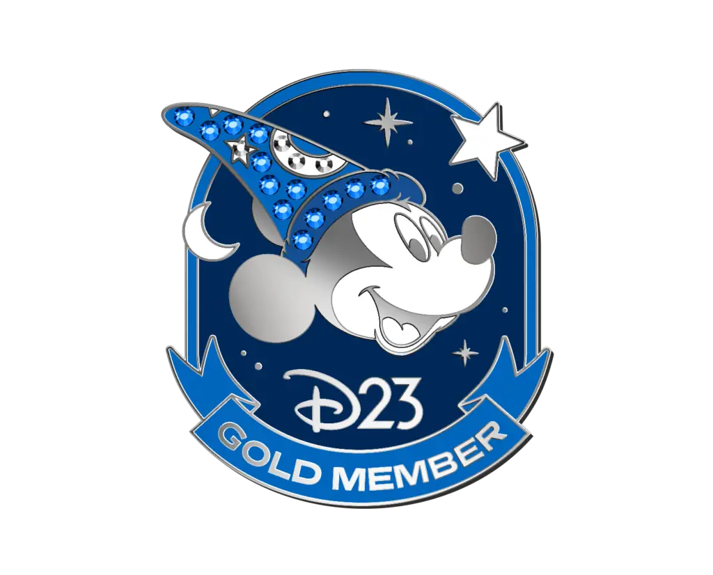 Event-Exclusive Gift for D23 Gold Members Rhinestone Pin