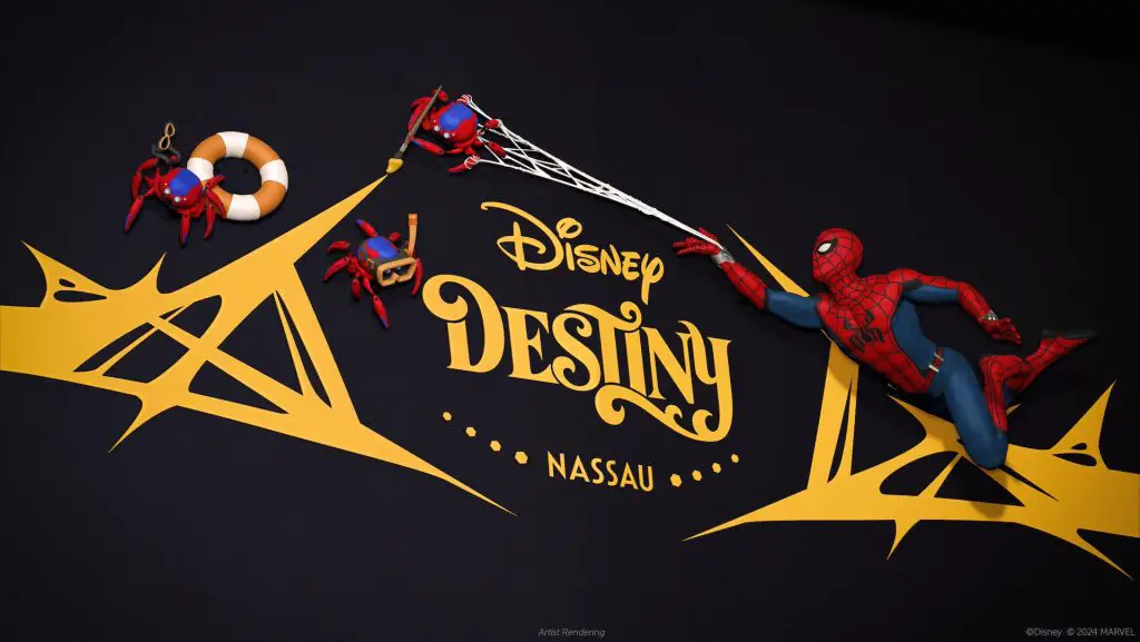 Disney Destiny Spider-Man Stern Character