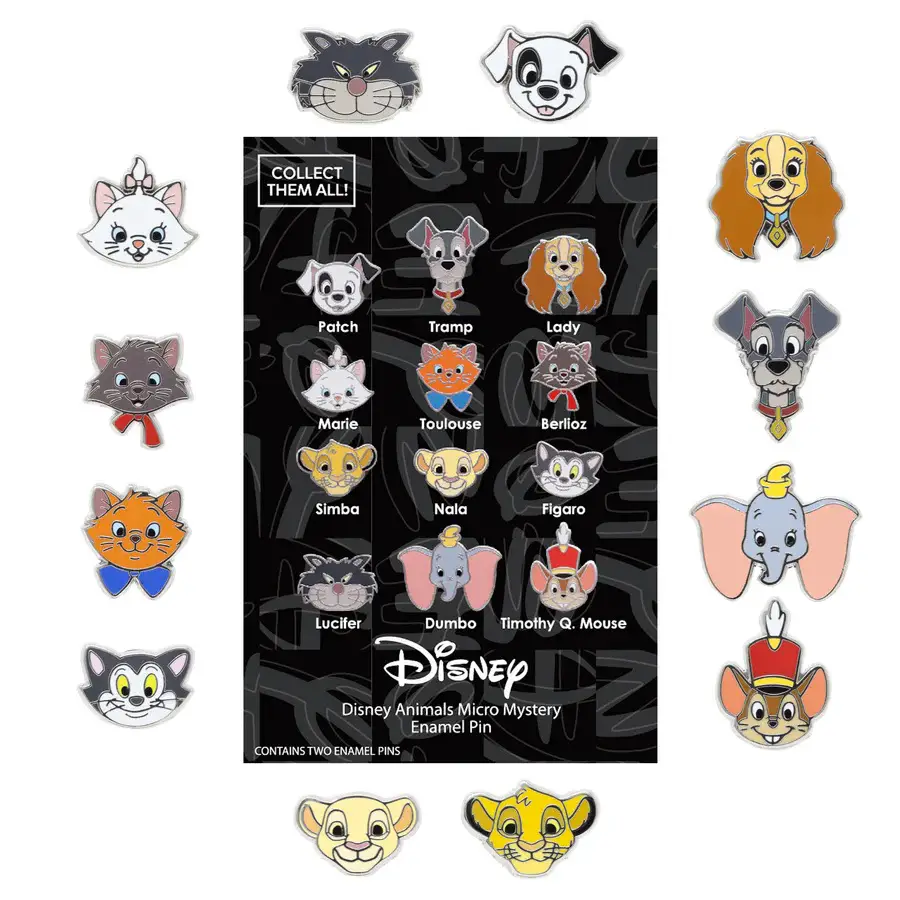 Disney Mystery Pin -Disney Animals Series 1 Special Edition 500