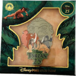 Disney Pins Tarzan 25th Anniversary Limited Edition Box Pin - Front of Box