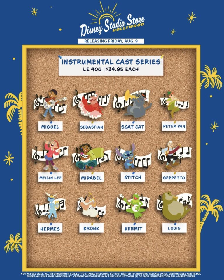 Disney Studio Store in Hollywood D23 Pins Preview | Disney Mouseketeer