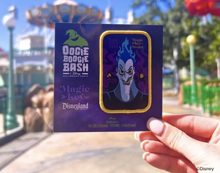 Disneyland Magic Key Holder Oogie Boogie Bash Hades Patch