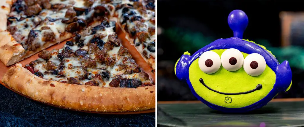 Halloween Snacks at Disneyland Park Alien Pizza Planet