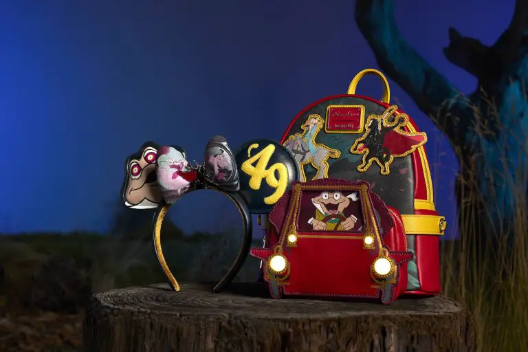 Ichabod and Mr Toad Ear Headband and Loungefly Mini-Backpack