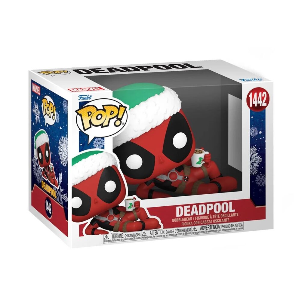 Marvel Holiday Deadpool Funko Pop! Vinyl Figure #1442 - Box