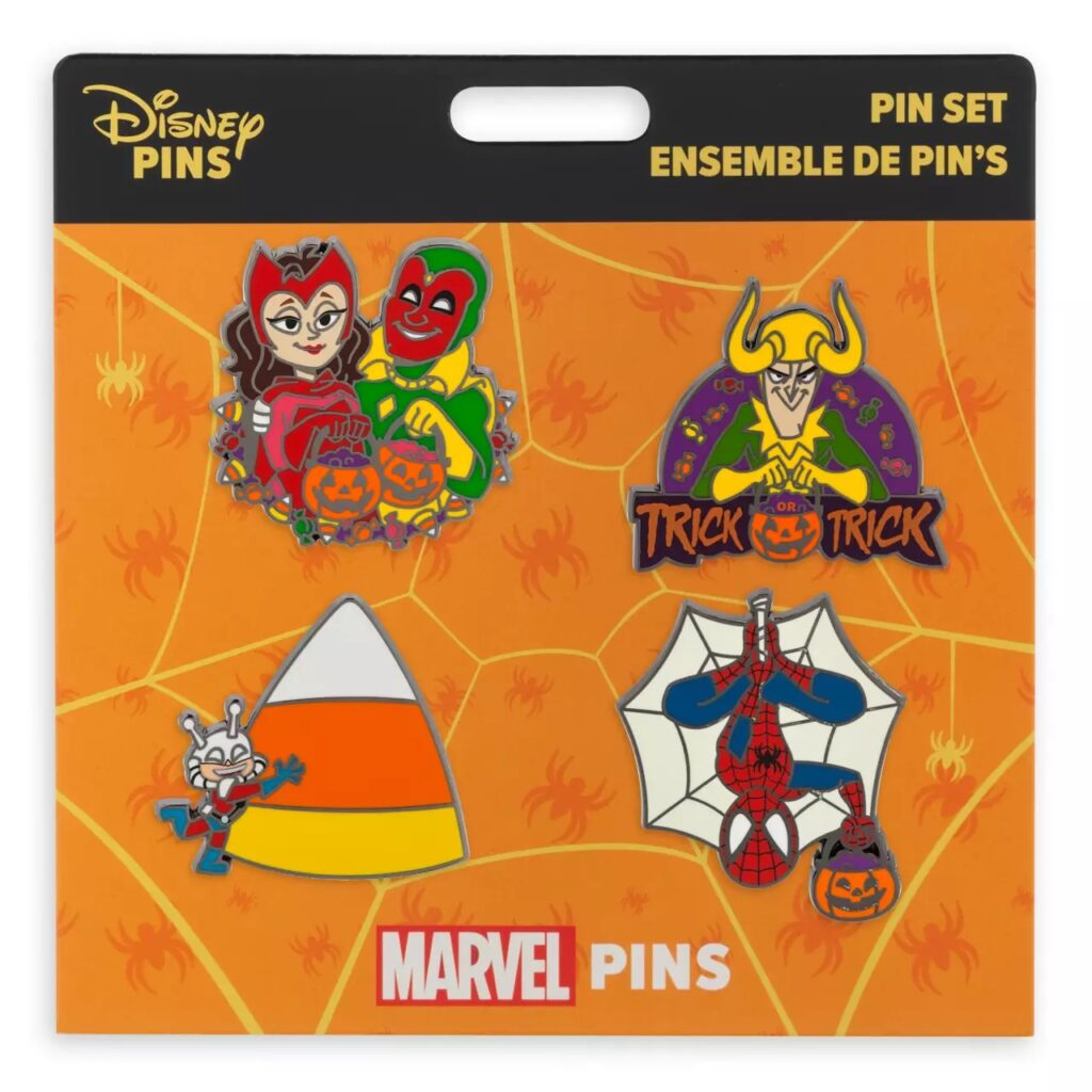 Marvel Universe Halloween Pin Set