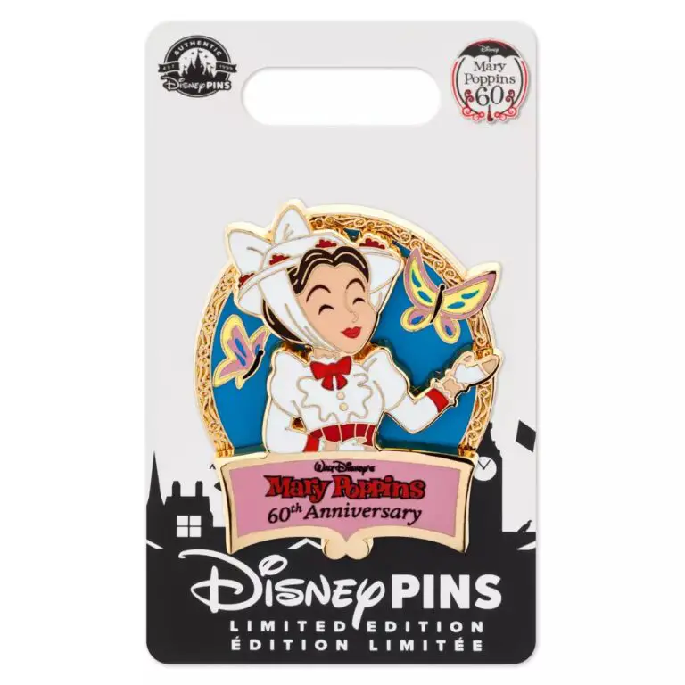 Mary Poppins 60th Anniversary Pin – Limited Edition