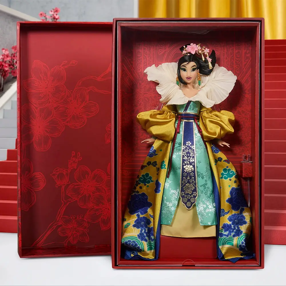 Mattel Disney Princess Enchanted Elegance Collection Mulan Doll - Display Box