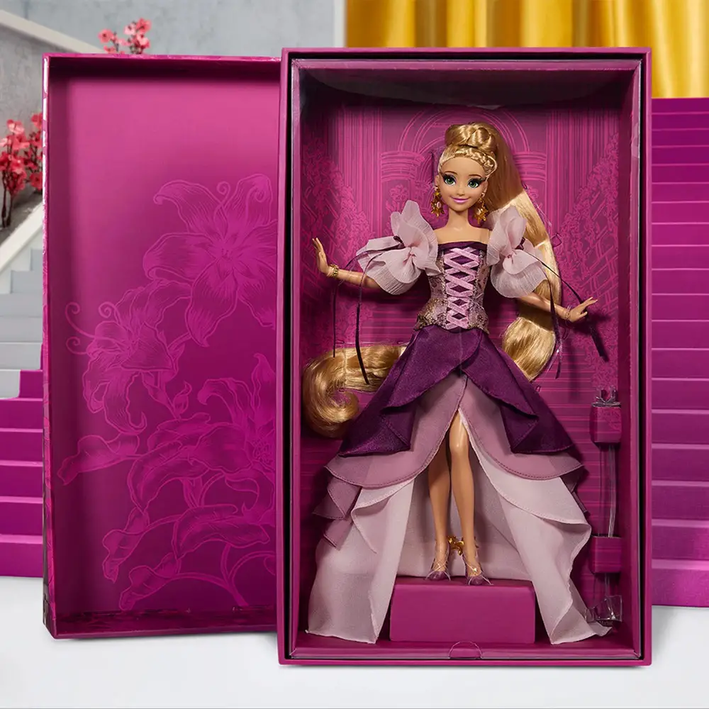 Mattel Disney Princess Enchanted Elegance Collection Rapunzel Doll - Display Box