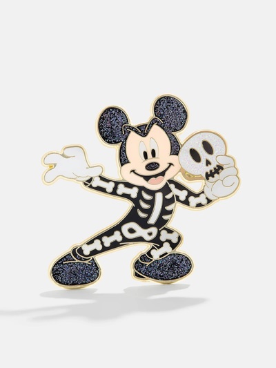 Mickey Mouse Disney Skeleton Costume Pin