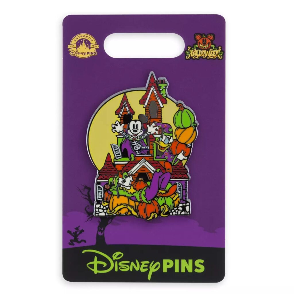 Mickey Mouse and Friends Halloween Glow-in-the-Dark Pin