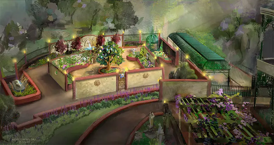 New Disneyland Haunted Mansion Grounds Expansion