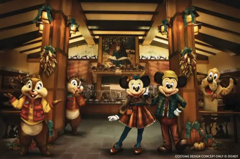 Storytellers Cafe Mickey's Autumn Adventures at Grand Californian Hotel & Spa