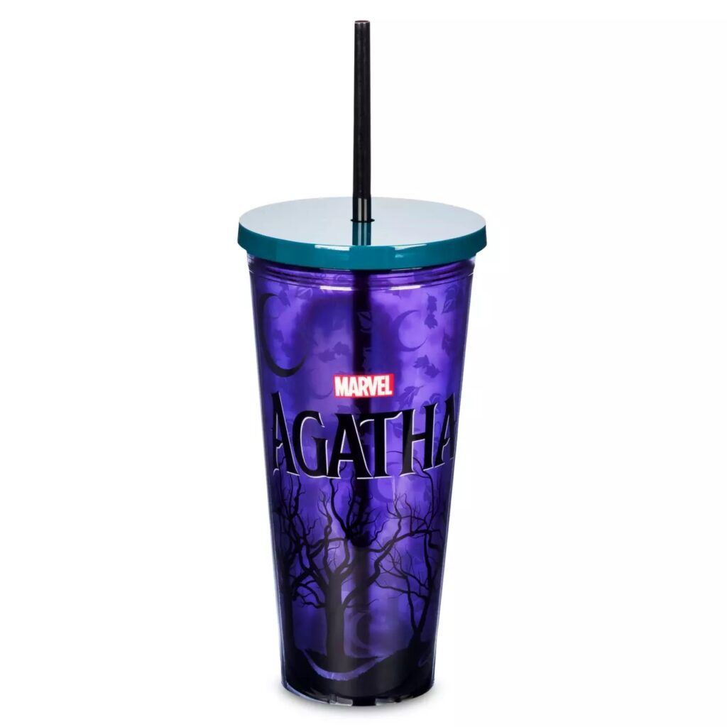 Agatha All Along Tumbler with Straw - Front