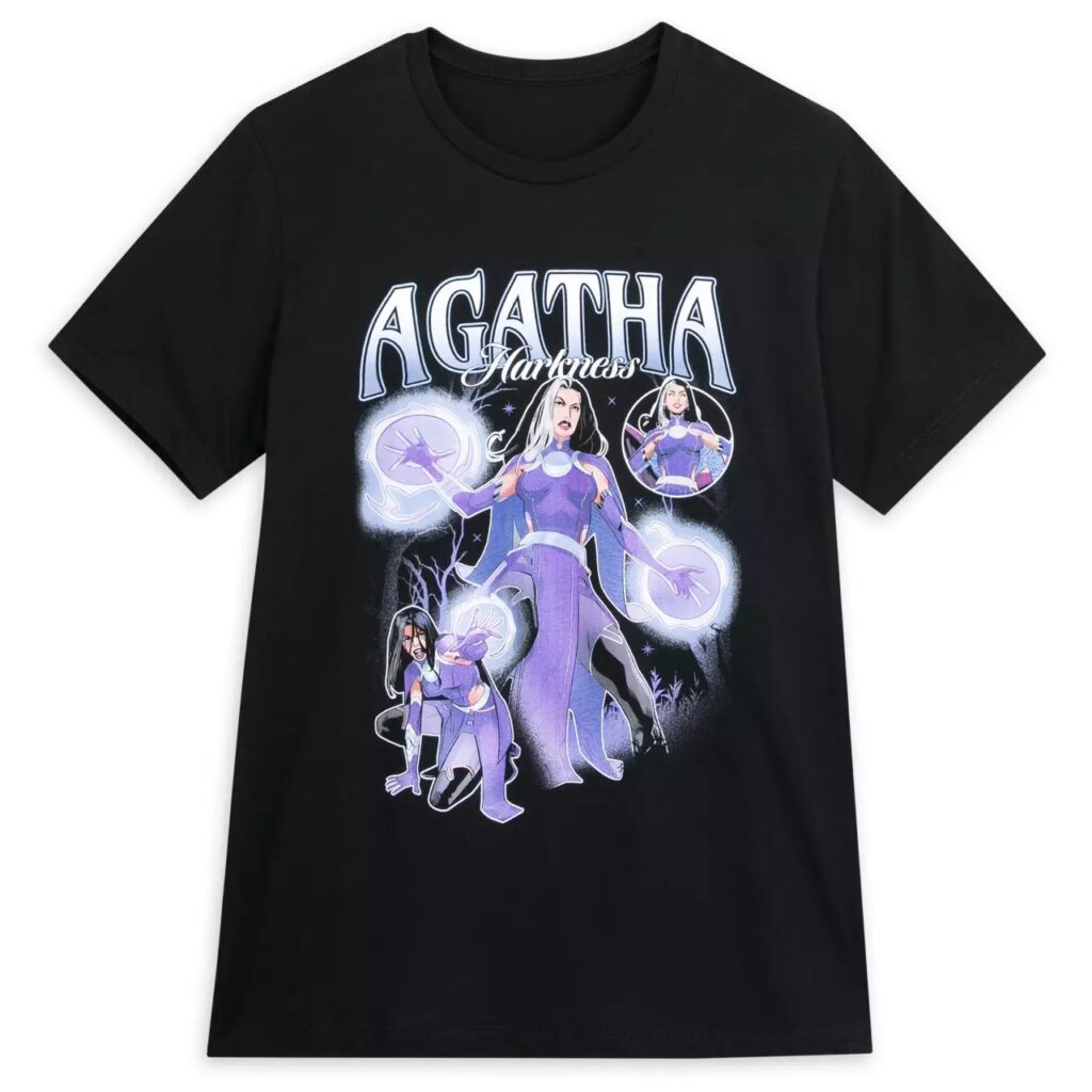 Agatha Harkness Comic Art T-Shirt for Adults