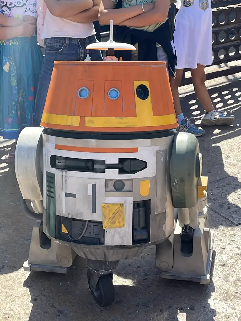 Chopper at Star Wars Galaxy's Edge