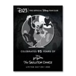 D23-Exclusive Silly Symphony The Skeleton Dance 95th Anniversary Glow-in-the-Dark Pin – Limited Edition