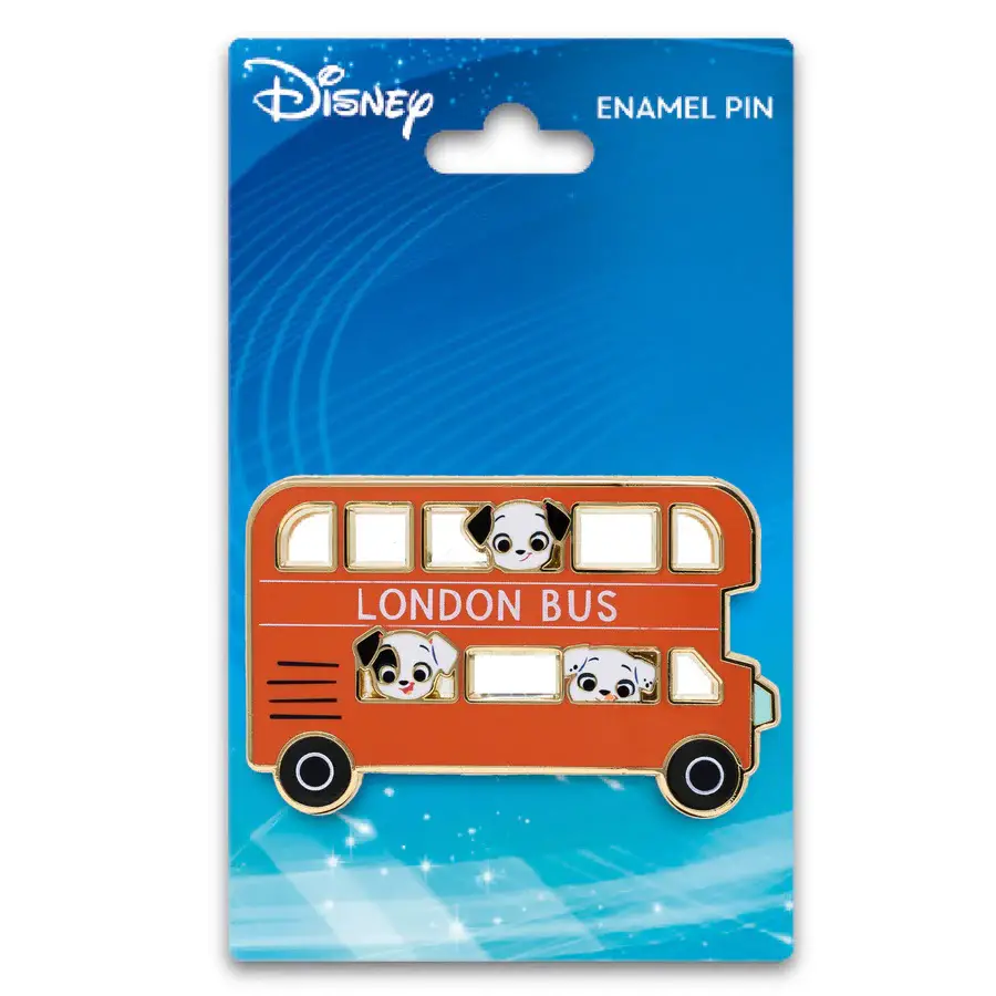 Disney 101 Dalmatians Seeing Spots Series London Bus Collectible Pin