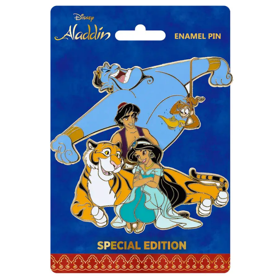 Disney Cluster Series - Aladdin Collectible Pin on Pin Special Edition 300