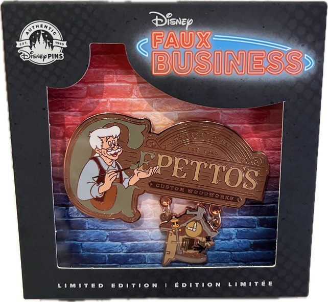 Disney Faux Business Gepettos Custom Woodworks