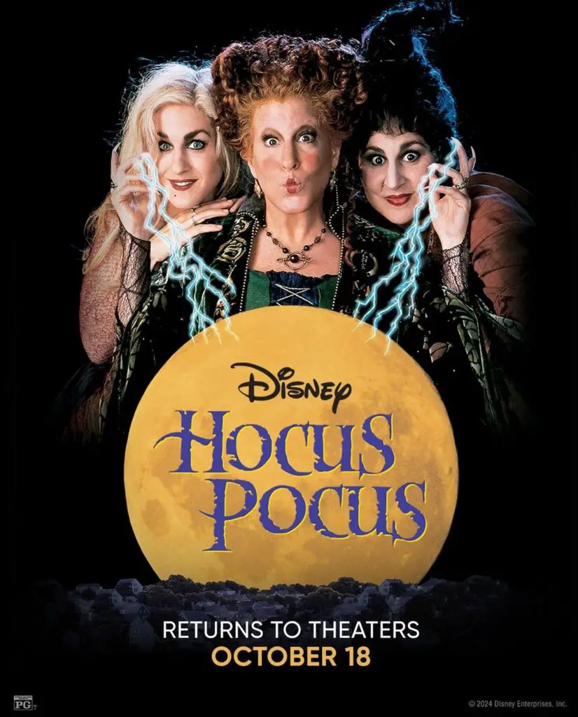 Disney Hocus Pocus Movie Poster