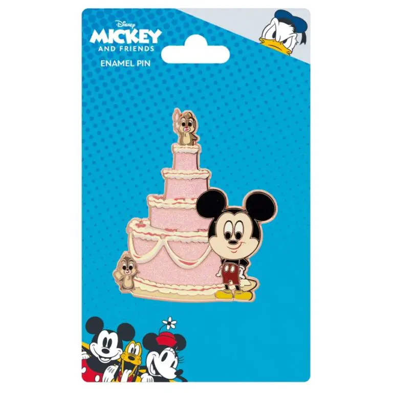 Disney Mickey Chip and Dale Birthday Cake Collectible Pin