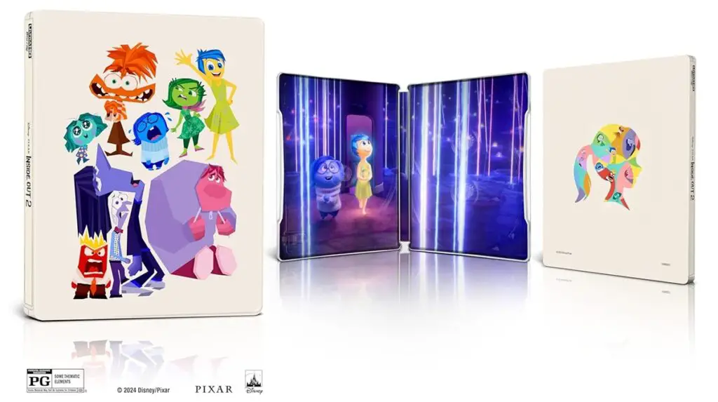 Disney Pixar Inside Out 2 Limited Edition Steelbook