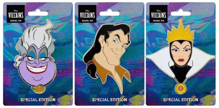 Disney Villains Series Portrait Series Collectible Pin Special Edition 300