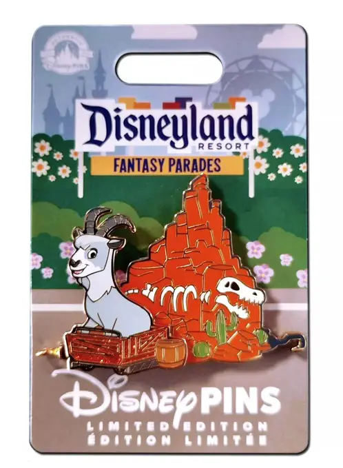 Disneyland Fantasy Parades Big Thunder Mountain Railroad Pin