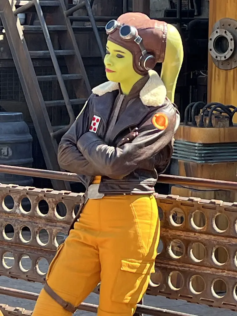 Hera Syndulla at Star Wars Galaxy's Edge