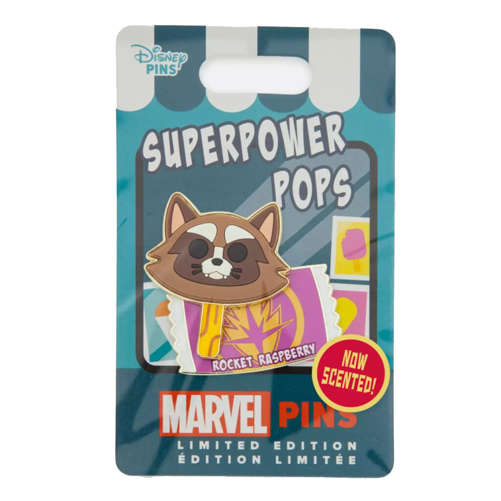 Rocket Raspberry Superpower Pops Pin – Limited Edition – September