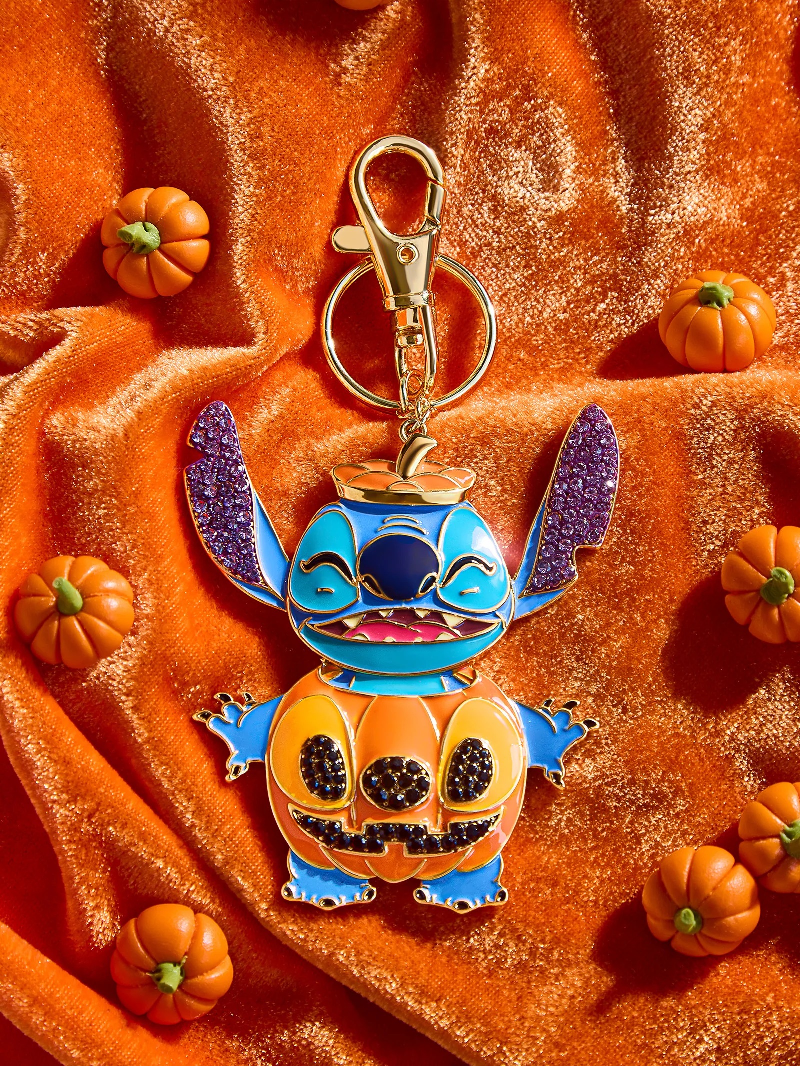 Stitch Disney 2D Pumpkin Bag Charm