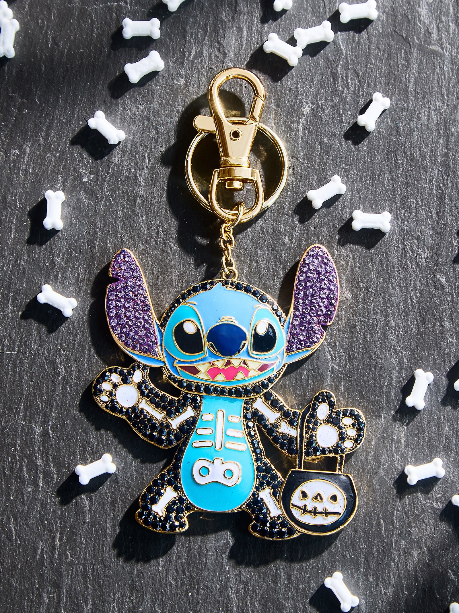 Stitch Disney 2D Skeleton Bag Charm