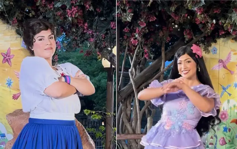 The Madrigal Sisters from Encanto at Disneyland Park