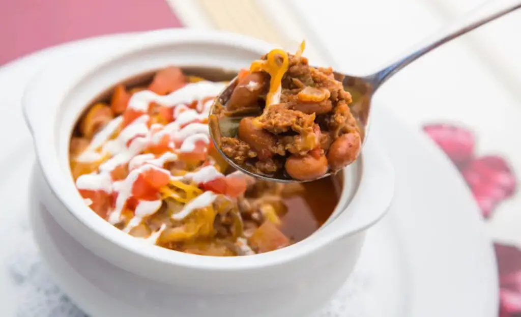 Walt’s Chili and Beans from Carnation Café at Disneyland Park