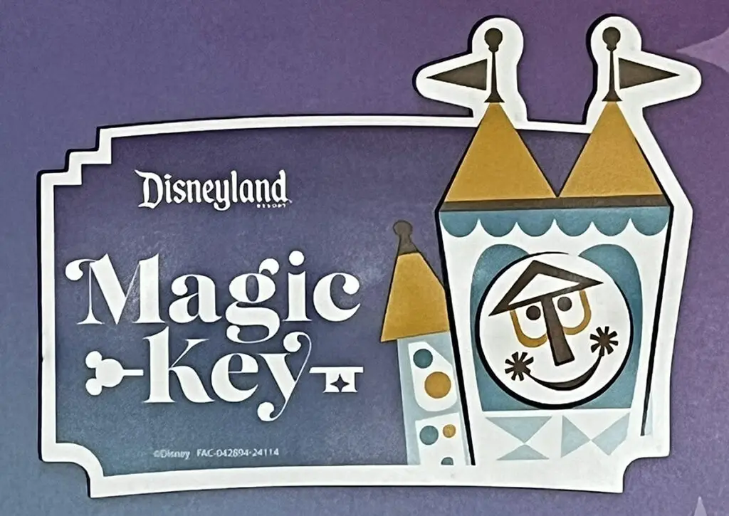 A New Disneyland Magic Key Magnet