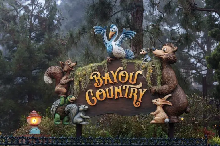 Bayou Country Sign at Disneyland Park