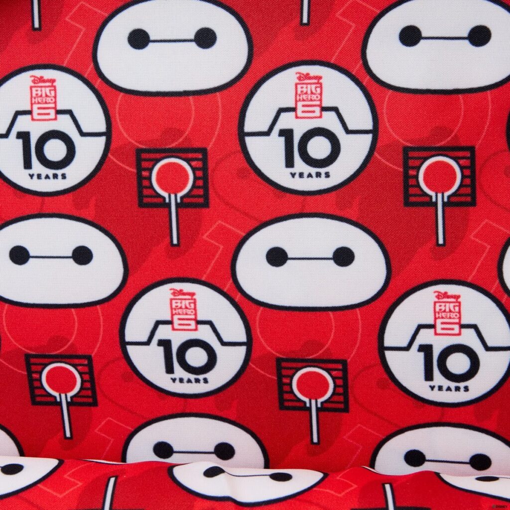 Big Hero 6 10th Anniversary Baymax Gang Mini-Backpack - Inside