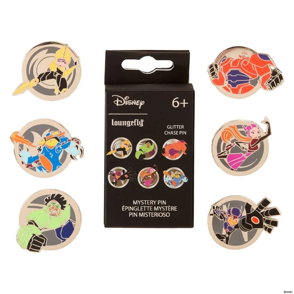 Big Hero 6 10th Anniversary Mystery Box Pin Case of 12