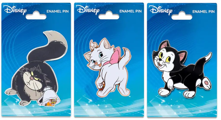 Disney Cats Attack Pack Collectible Pin Combo