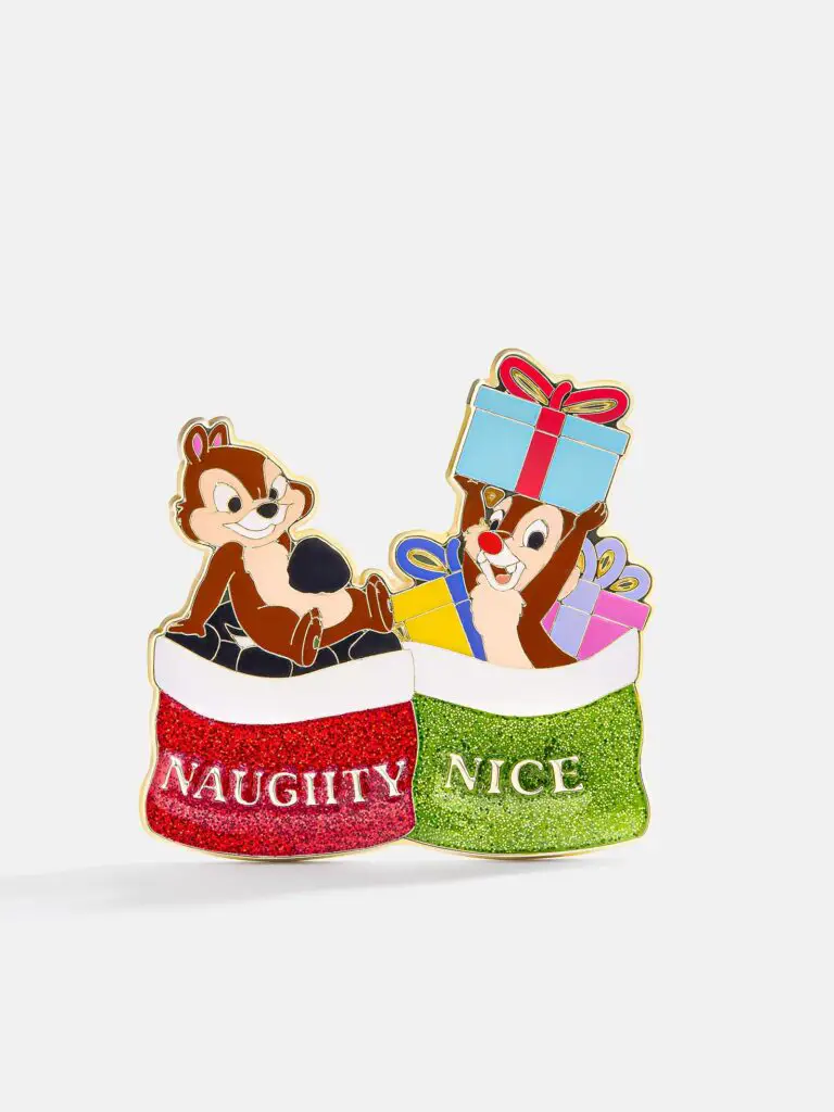 Disney Chip 'N Dale Naughty & Nice Pin