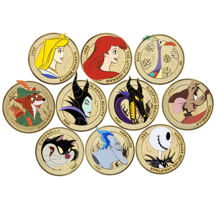 Disney Coin Series Wave 1 Collectible Pin Special Edition 300