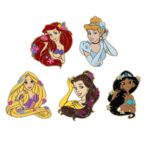 Disney Floral Princess Pin Set