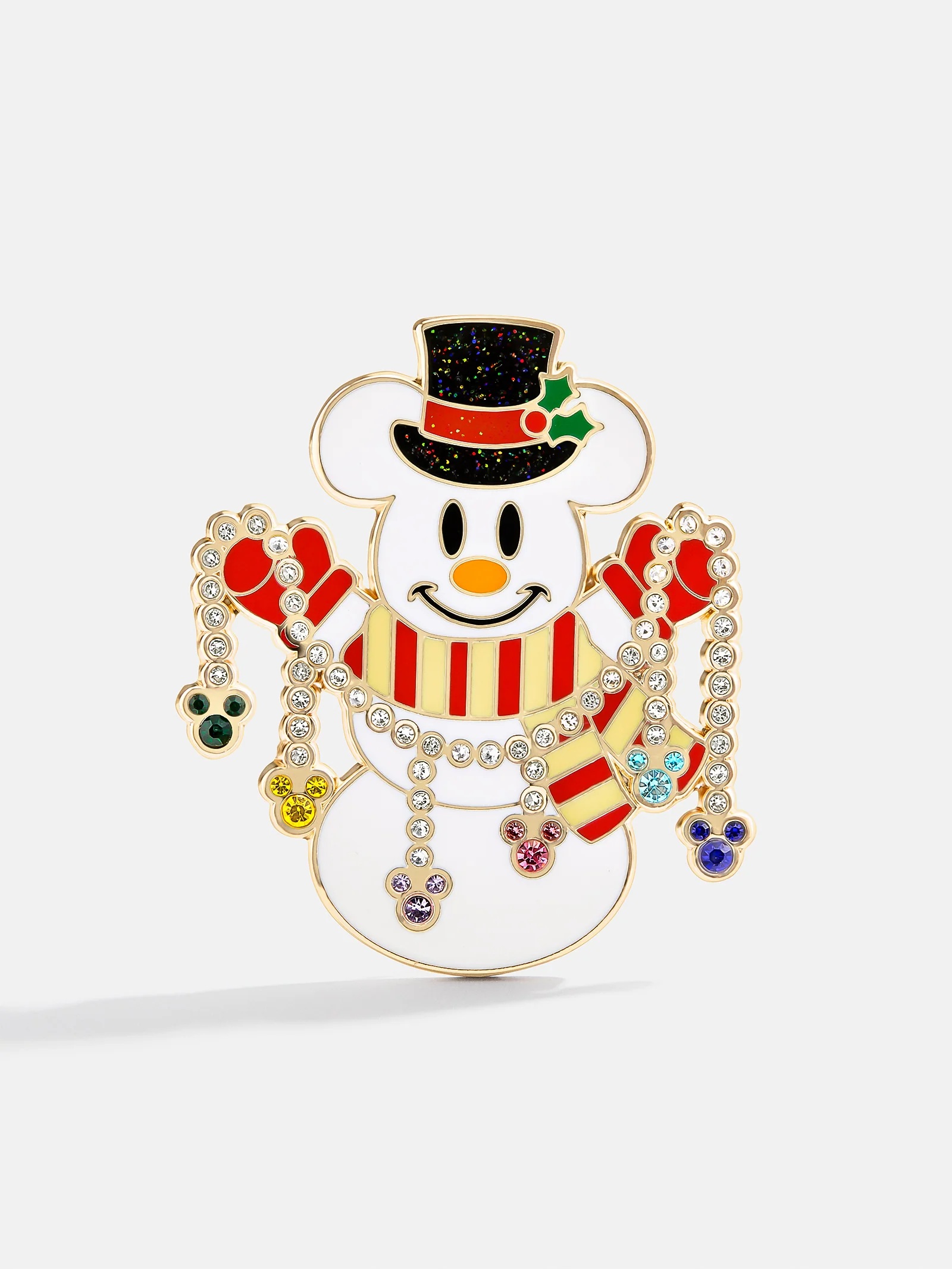 Disney Mickey Mouse Snowman Pin